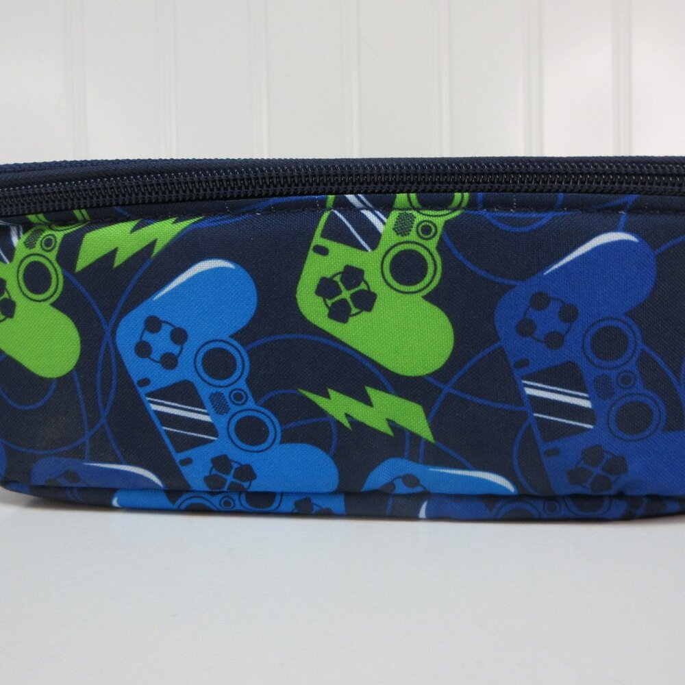 Video Game Lunch box Combo Food Container Ice Pack Bottle Blue Green Arctic Zone - Picture 4 of 10
